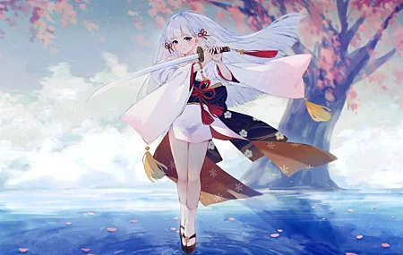 精选动漫 女孩 神户 原神 和服 武侠 桌面壁纸 5458×3558