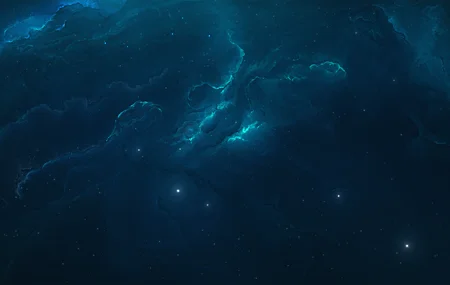 太空 星星 宇宙 蓝色 壁纸 5120×2880