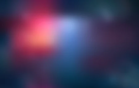 灯 抽象 蓝色 紫色 红色 模糊 4K高清壁纸 3840×2160