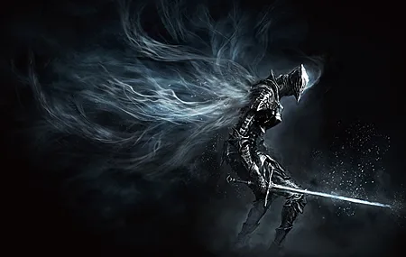 唯美黑暗 灵魂 游戏CG 奇幻 艺术 剑 盔甲 壁纸 3840×2160