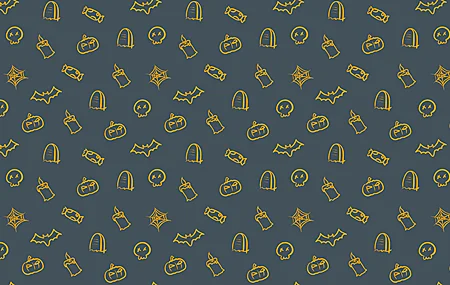 图案 简单背景 极简主义 南瓜 高清壁纸 3840×2160