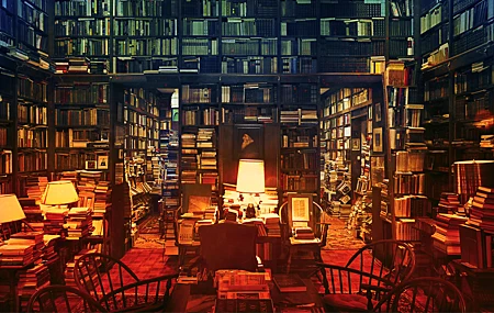 高清图书馆 版 魔术 书店 图书 壁纸 5160×3091