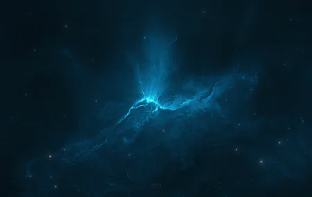 经典星际科技 星云 太空 宇宙 裂谷 裂隙 星际 探测器 AI艺术 太空艺术 4K壁纸 5120×3200