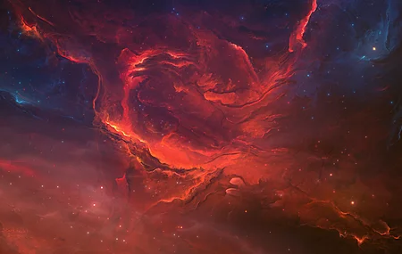 空间 星云 恒星 壁纸 3840×2400
