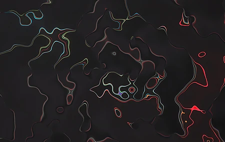 高清抽象 霓虹灯 深色背景 AI艺术 艺术设计 桌面壁纸 3840×2160