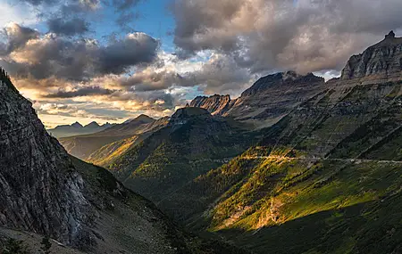 绝美山脉 风景 蒙大拿州 自然 云 壁纸 3840×2160