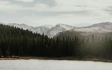 绚丽风景 水 树 森林 山 雪 自然 壁纸 3840×2160