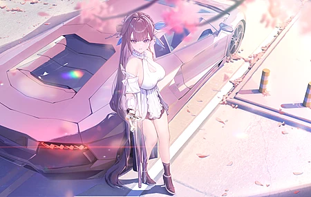 精选高光跃 汽车 动漫女孩 本海 李苏尚 高角 兰博基尼 手机壁纸 3840×2160