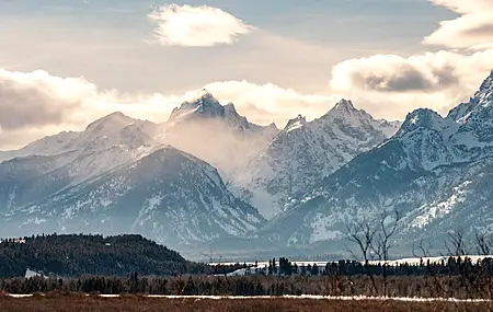 高清风景 山脉 自然 秋天的山脉 壁纸 7360×4140