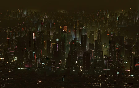 唯美明星公民 夜晚 城市 灯光 屏幕截图 壁纸 3840×2160