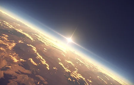 热门日落 太阳 云 天空 空间 行星 山脉 阴影 壁纸 3840×2160