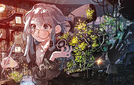 热门幽默 动漫女孩 动漫 耳机 高清壁纸 3840×2160