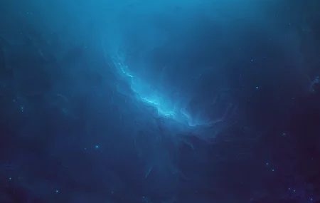 绝美星空 星云 蓝色 桌面壁纸 3840×2160