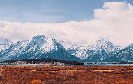 风景 大提顿国家公园 雪 山 湖 怀俄明州 壁纸 3840×2160