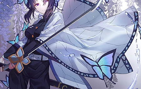 唯美奥尼米德 动漫 京美无也霸 武士刀 电脑 无水印壁纸 5864×5168