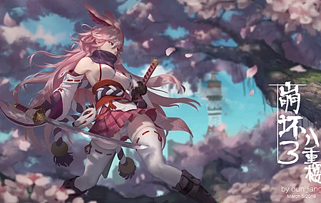 经典动漫 动漫女孩 原神 二次元少女 电脑 壁纸 7680×4320