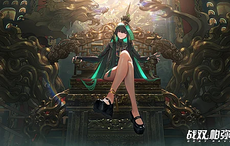 唯美坐着 双腿交叉 长发 动漫 动漫女孩 黄眼睛 电脑 壁纸 3840×2160