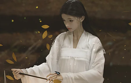唯美梦幻女孩 绘画 亚洲 电脑 手机壁纸 5760×3240