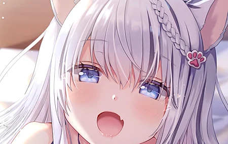 猫女孩 动漫 动漫女孩 电脑 高清壁纸 5189×4318