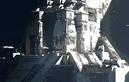 AI艺术 插图 空间 科幻 建筑 电脑 高清壁纸 7615×5285