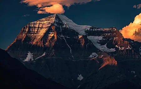 精选摄影 自然 风景 山脉 山峰 罗布森山 落基山脉 电脑 壁纸 8192×5461