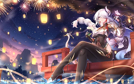 热门脚 动漫 动漫女孩 原神 电脑 高清壁纸 6024×3388
