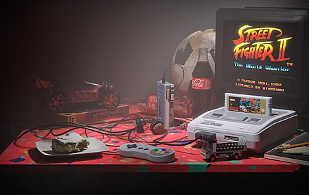 绝美AI艺术 静物 街霸 汽车 随身听 足球 任天堂 电脑 无水印壁纸 3840×2160