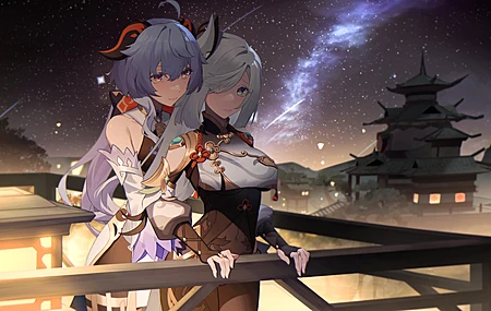 高清动漫 动漫女孩 原神 感宇 电脑 高清壁纸 8201×5079