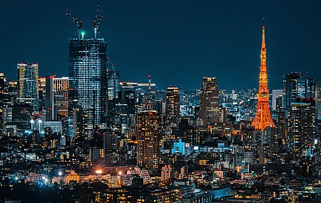 热门城市景观 城市夜景 灯光 电脑 高清壁纸 4096×2304