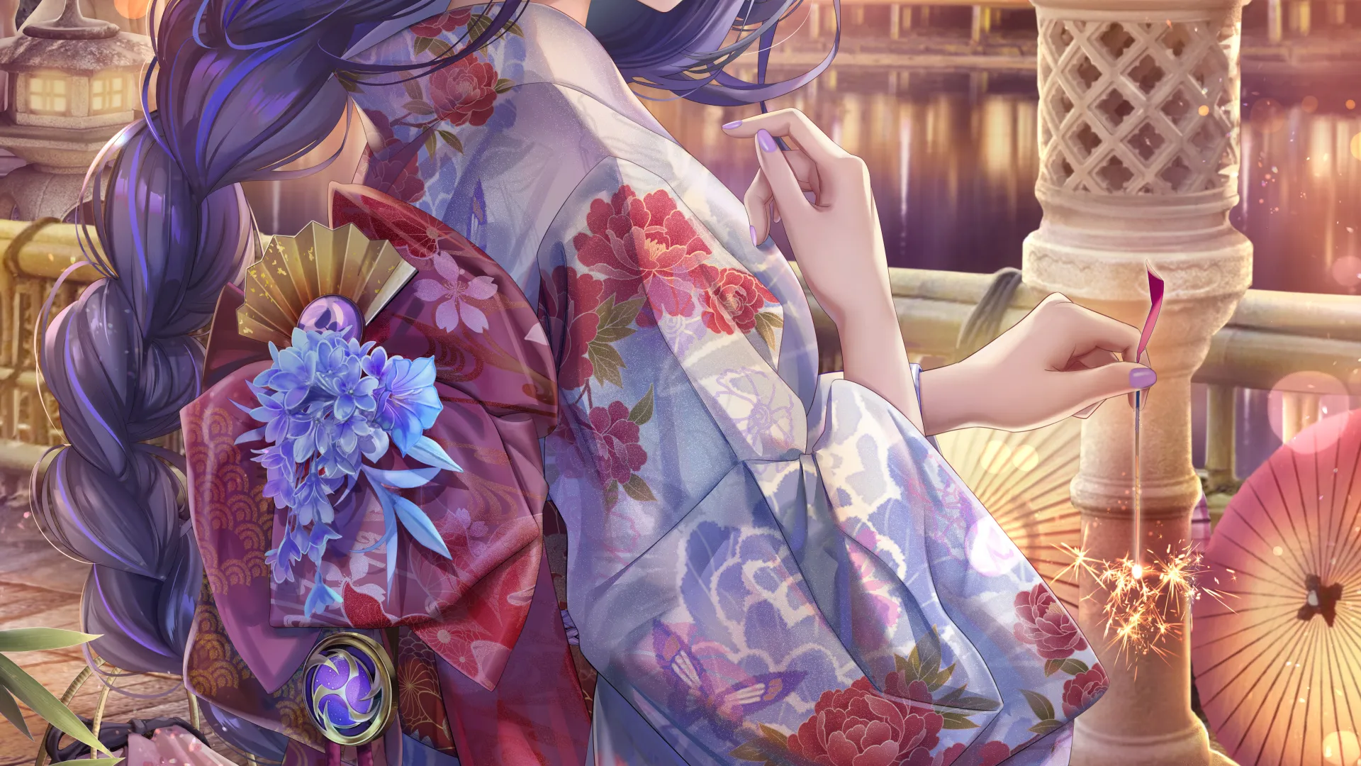 紫色头发 都灵赤瓜 动漫 动漫女孩 手机 壁纸 7263×11757