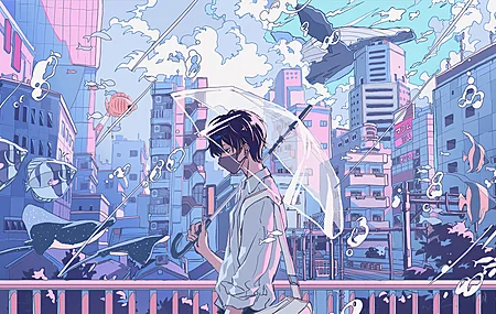 绝美原创角色 动漫 动漫男孩 电脑 壁纸 3840×2160