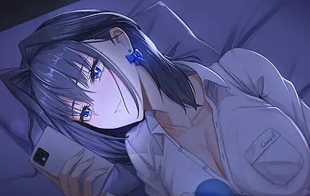 超清动漫女孩 虚拟 电脑 壁纸 3840×2160