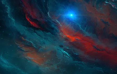 星云 宇宙 恒星 空间 AI艺术 电脑 壁纸 5120×3200