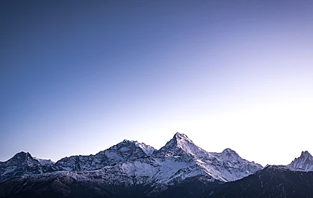 热门风景 自然 山 雪 天空 电脑 高清壁纸 4896×3264
