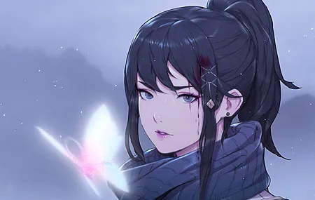 奇幻女孩 女战士 动漫女孩 动漫 电脑 壁纸 3840×2160