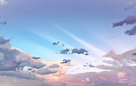 云 动漫 天空 自然 电脑 手机壁纸 3840×2160
