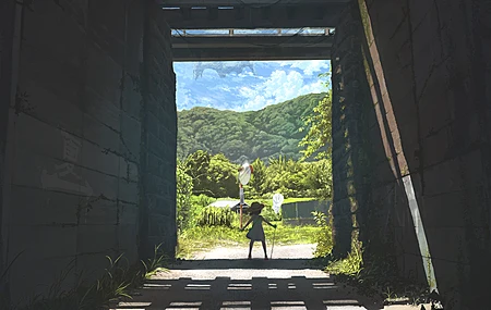 经典儿童 草帽 衣服 山 桥 电脑 手机壁纸 4030×2519
