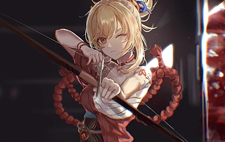唯美动漫 武器 由宫 原神 电脑 高清壁纸 5000×2981