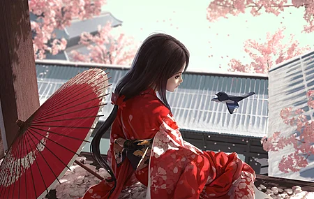 女性 亚洲 传统服装 电脑 壁纸 3840×2160