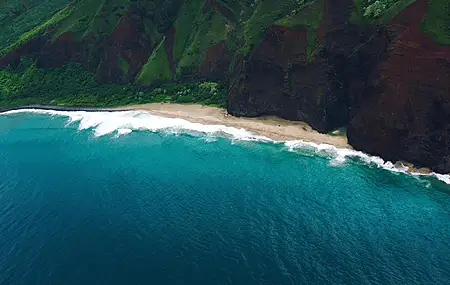 自然 夏威夷 纳帕利 海岸线 电脑 4K高清壁纸 6000×4000