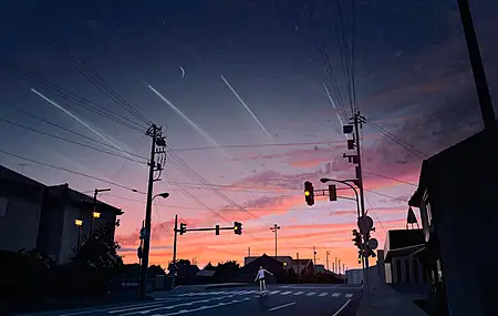 绝美放逐 道路 天空 云 电脑 无水印壁纸 6000×3376