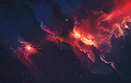 精选太空 恒星 宇宙 太空逃逸 星云 红色 电脑 无水印壁纸 3840×2160