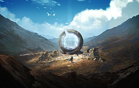 超清旅行者 山脉 山谷 海角 电脑 手机壁纸 10667×6000