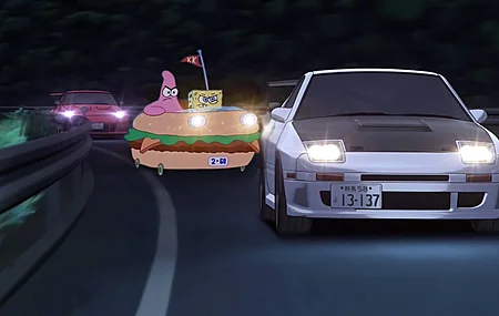 热门海绵宝宝 卡通 数字 幽默 汽车 电脑 4K壁纸 3840×2160