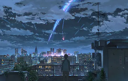夜 夜空 人间 电脑 4K高清壁纸 3840×2160