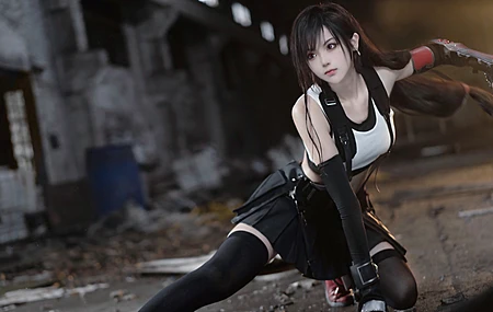女人 蒂法·洛克哈特 角色扮演 最终幻想 电脑 壁纸 3840×2160