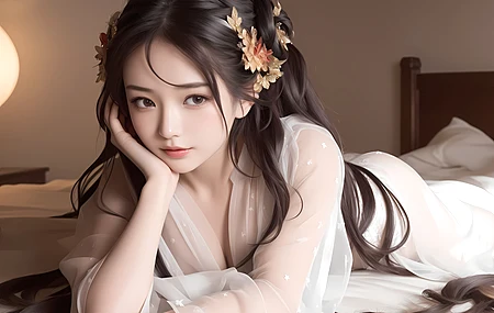 女性 亚洲 人工智能艺术 电脑 手机壁纸 6144×4096
