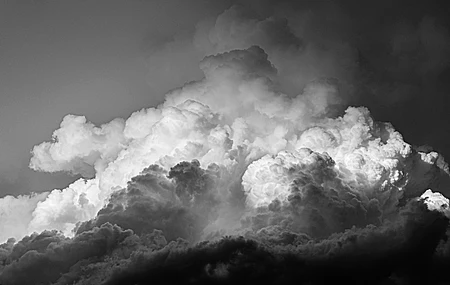 自然 单色 雷雨 天空 渐变 阴天 电脑 壁纸 3840×2160