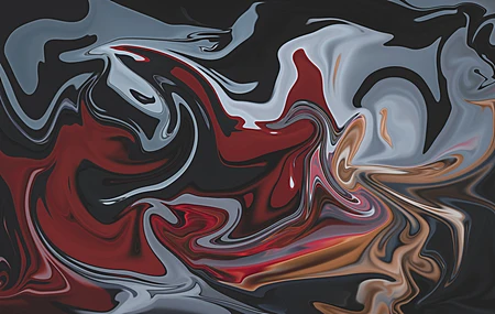 抽象 流体 液体 彩色 画笔 艺术品 数字艺术 红色 形状 灰色 电脑 壁纸 8192×4320