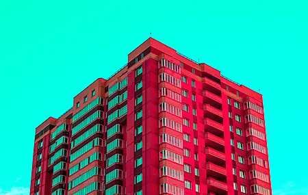 现代 房屋 建筑 彩色 电脑 壁纸 5898×3279